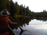 Paddling Blackburn Creek