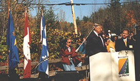 Reopening of bridge