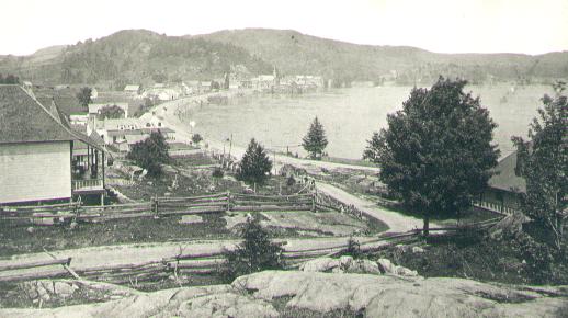View from Rochurst Hill c.1900